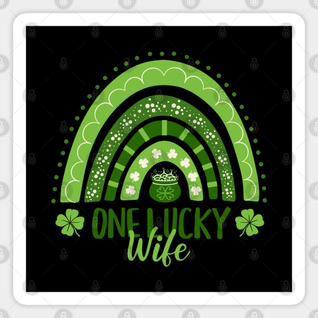 One Lucky Wife Magnet by Maison de Kitsch